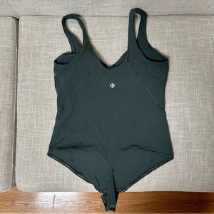 Lululemon Align Bodysuit Smoked Spruce 6